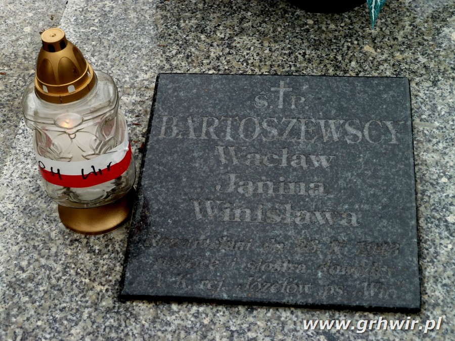 72 rocznica rozstrzelania rodziny Bartoszewskich